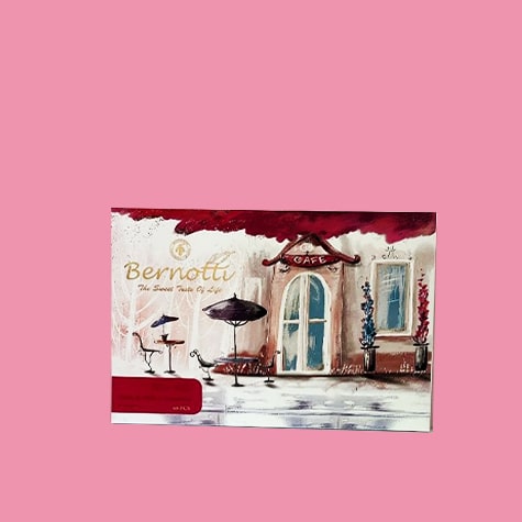 شکلات تلخ و شیری کادویی برنوتی bm400